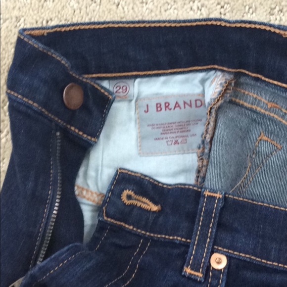 J Brand “Ink” dark wash ladies jeans size 29 - Picture 4 of 7